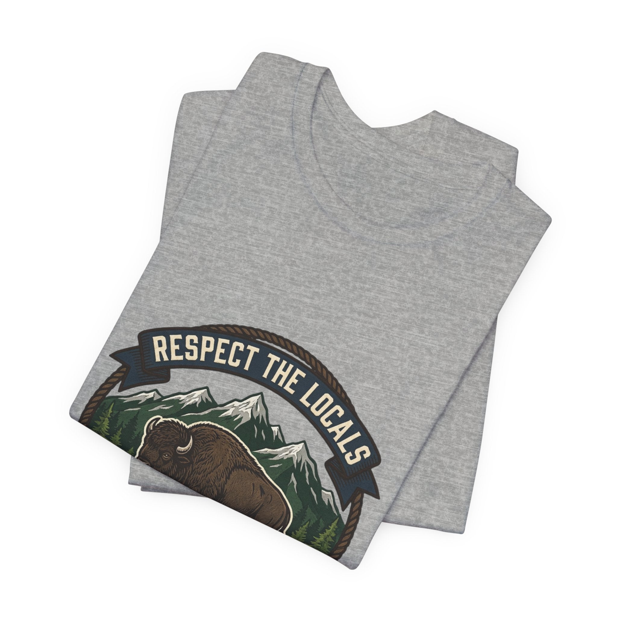 Respect the Locals Buffalo Badge T-shirt