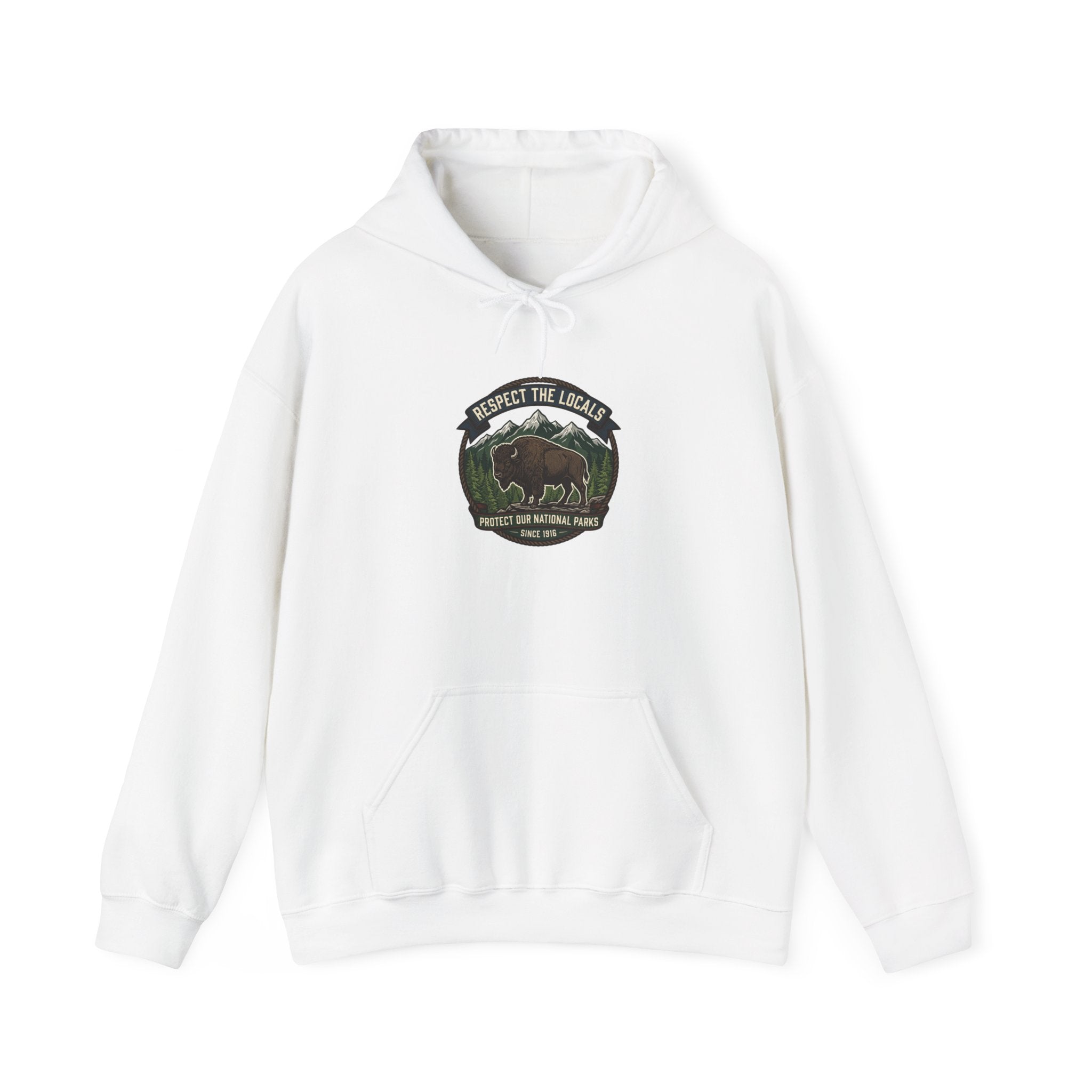 Respect the Locals Buffalo Badge Hoodie