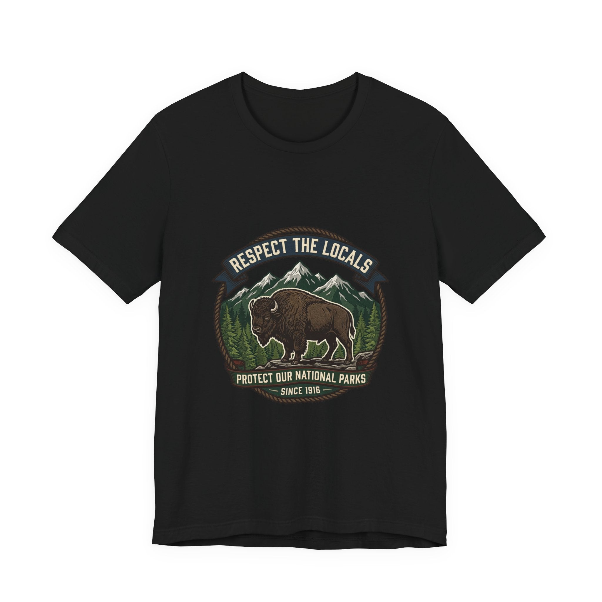 Respect the Locals Buffalo Badge T-shirt