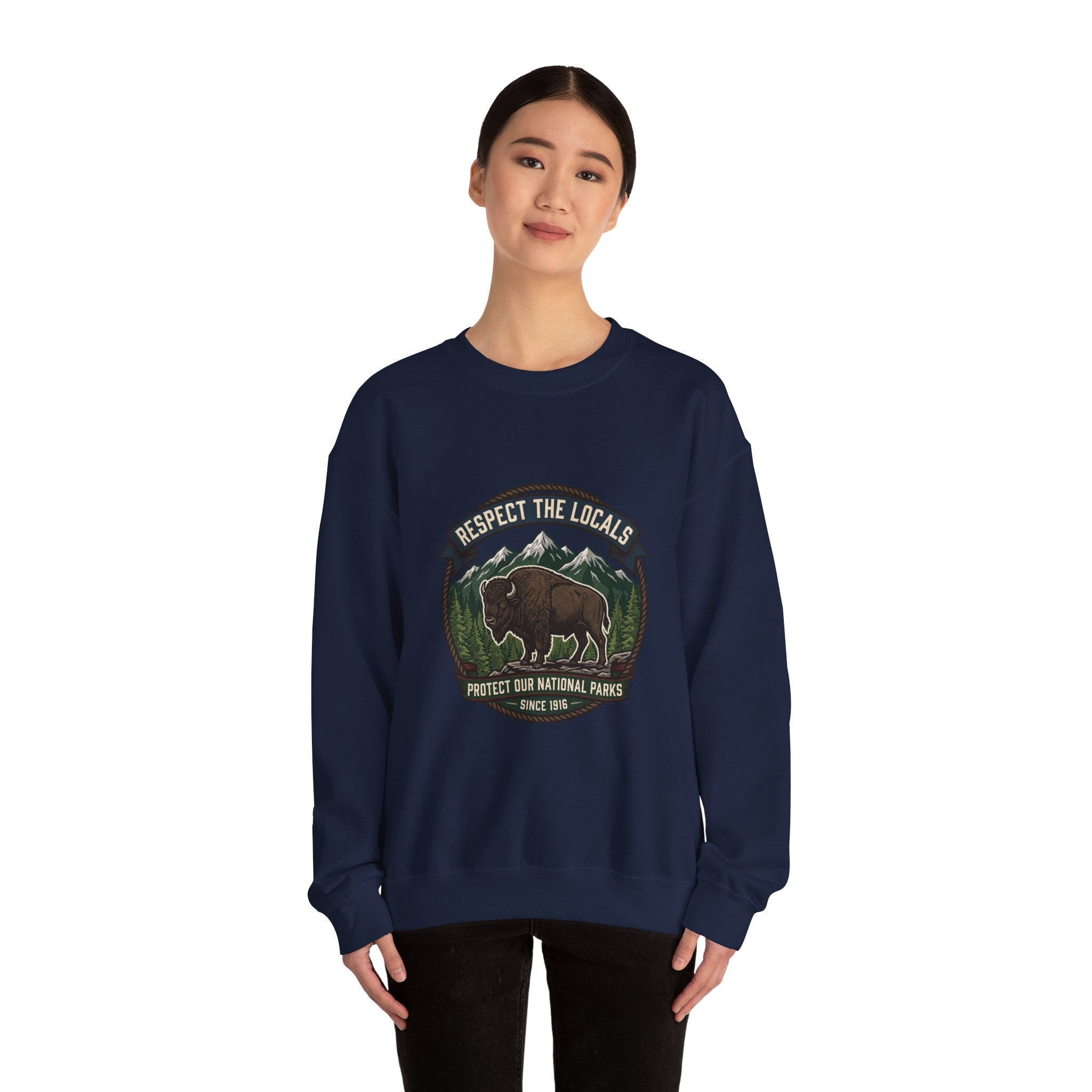 Respect the Locals Buffalo Badge Sweatshirt