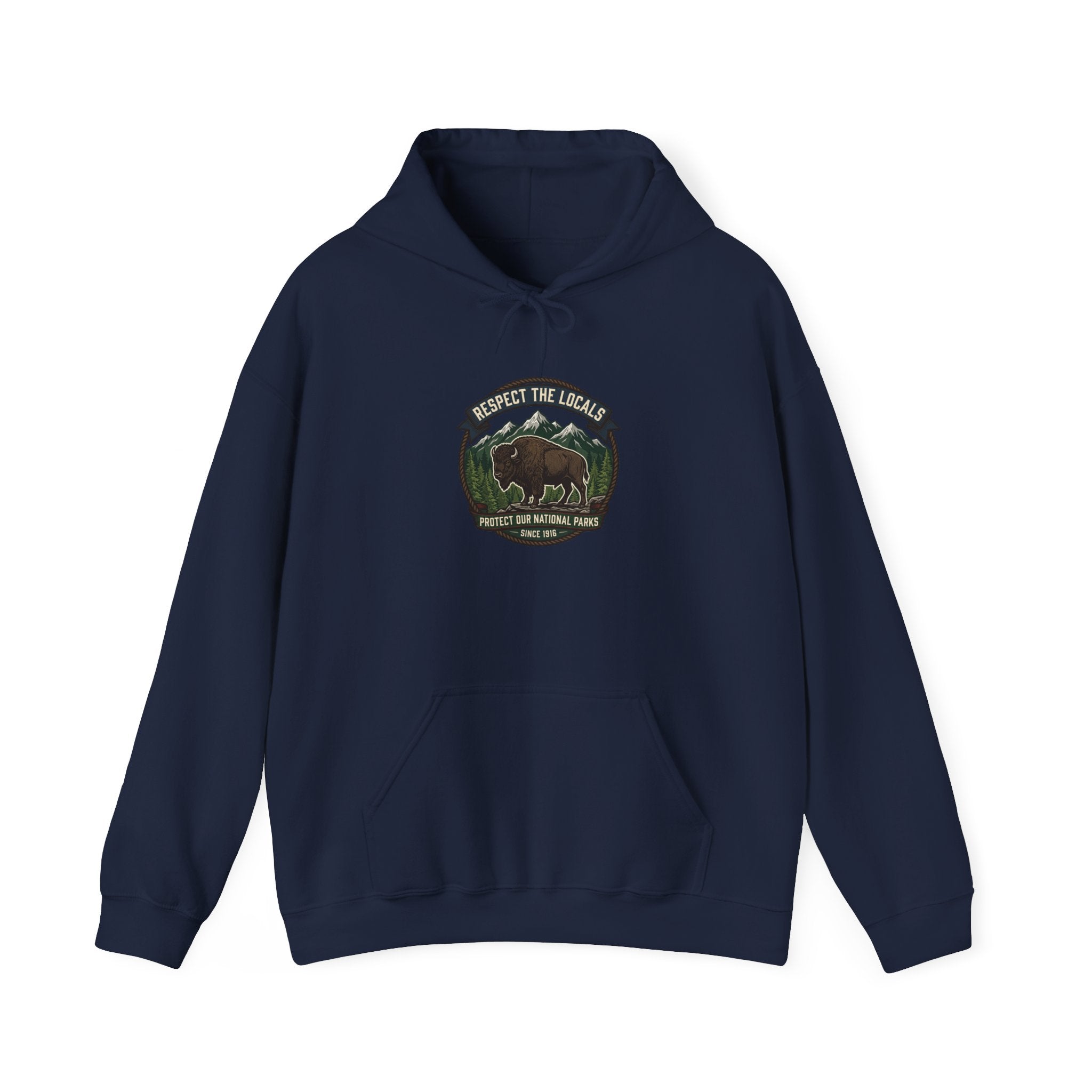 Respect the Locals Buffalo Badge Hoodie