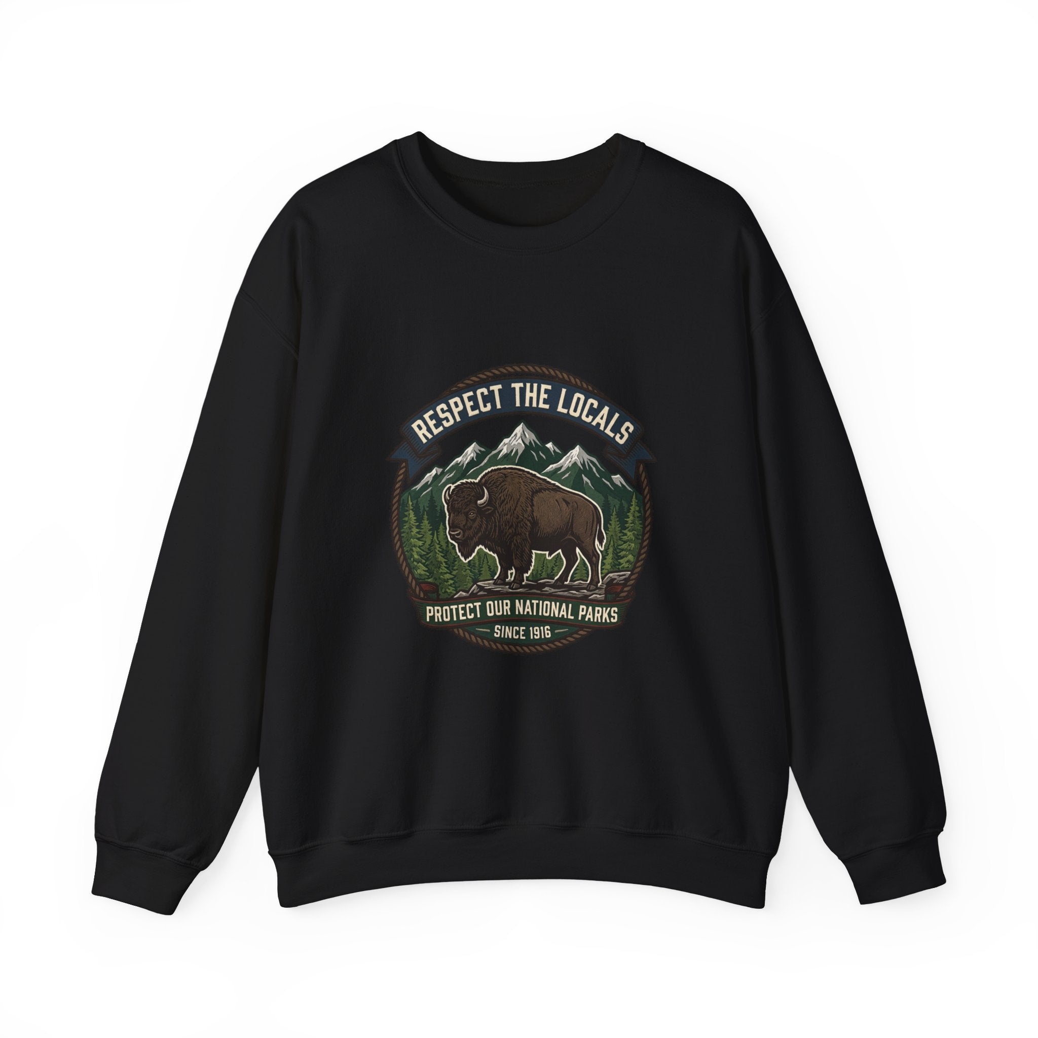 Respect the Locals Buffalo Badge Sweatshirt