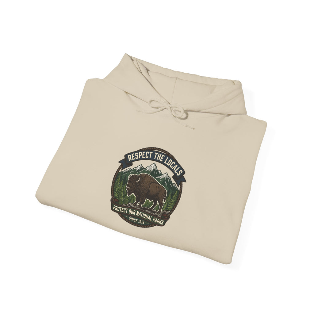 Respect the Locals Buffalo Badge Hoodie