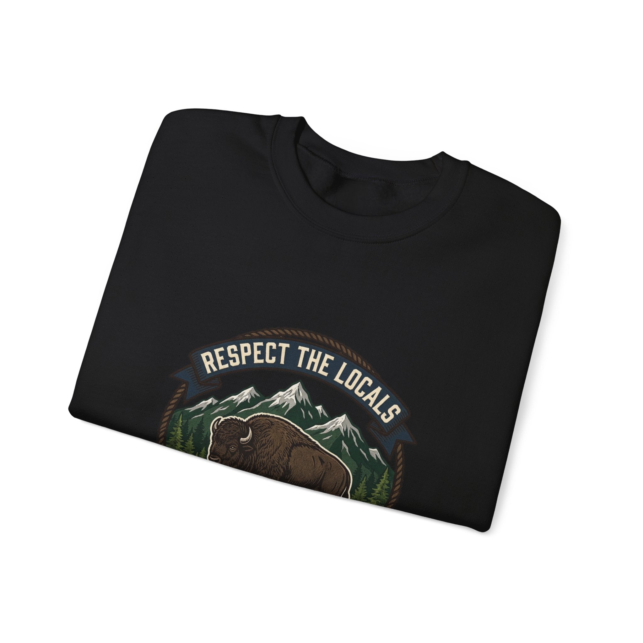 Respect the Locals Buffalo Badge Sweatshirt