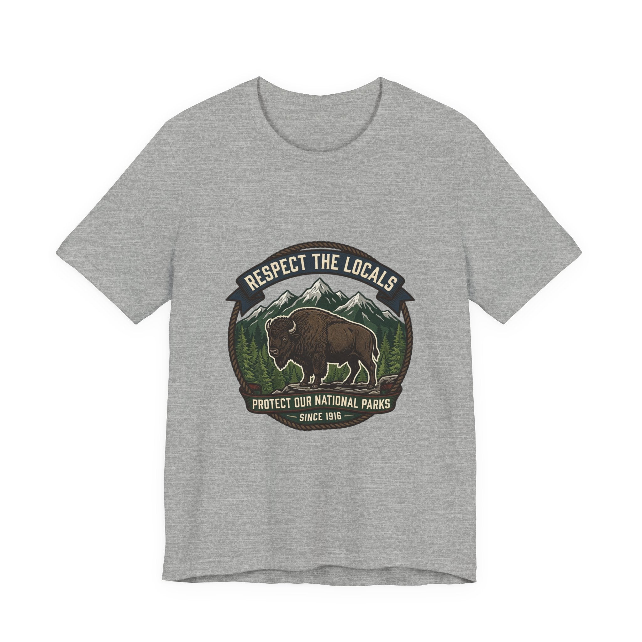 Respect the Locals Buffalo Badge T-shirt