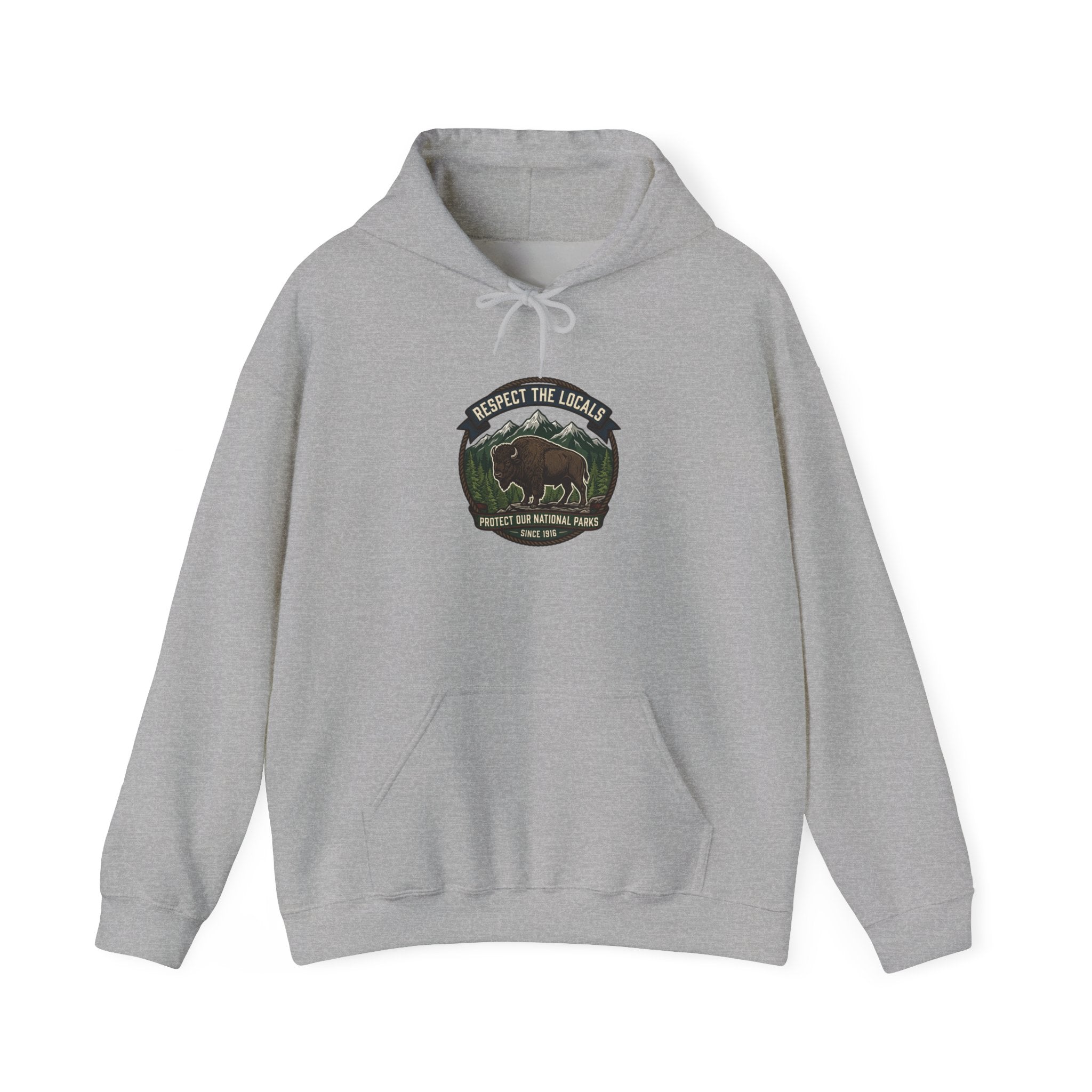 Respect the Locals Buffalo Badge Hoodie