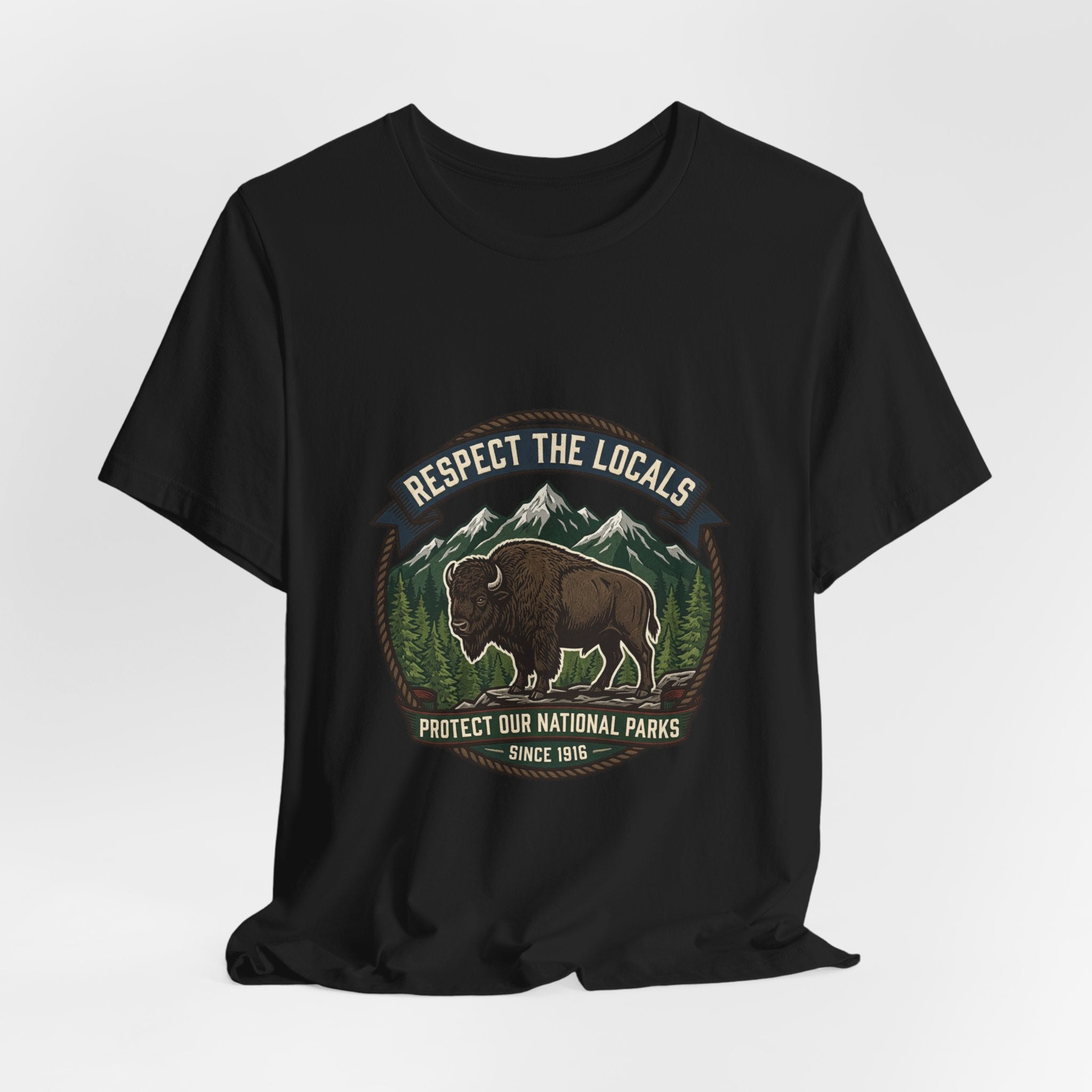 Respect the Locals Buffalo Badge T-shirt