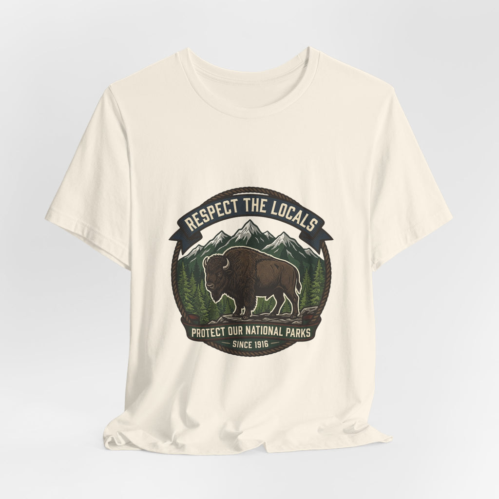 Respect the Locals Buffalo Badge T-shirt