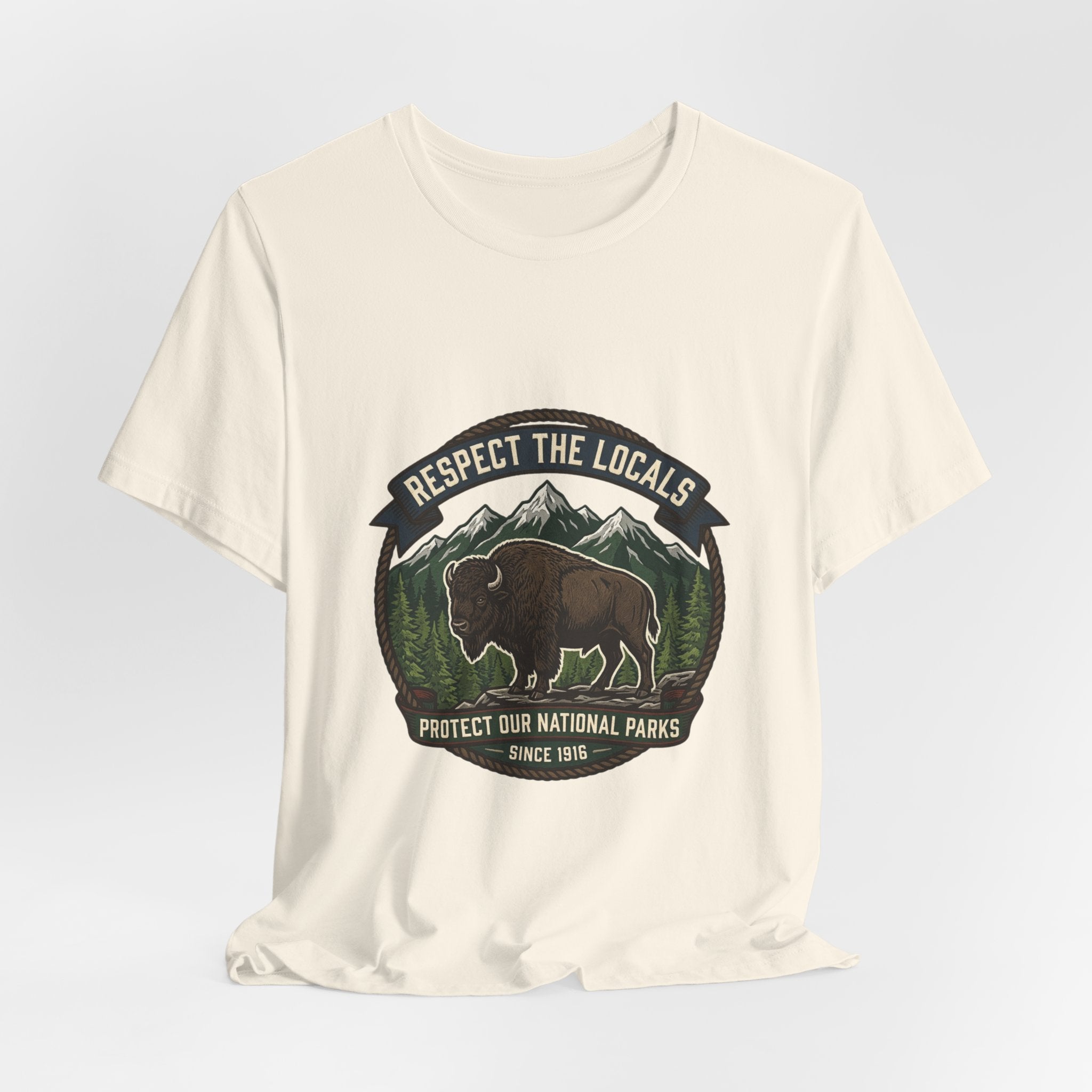 Respect the Locals Buffalo Badge T-shirt