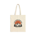 Faith Moves Mountains Tote Bag — Matthew 17:20 Canvas Grocery & Church Tote