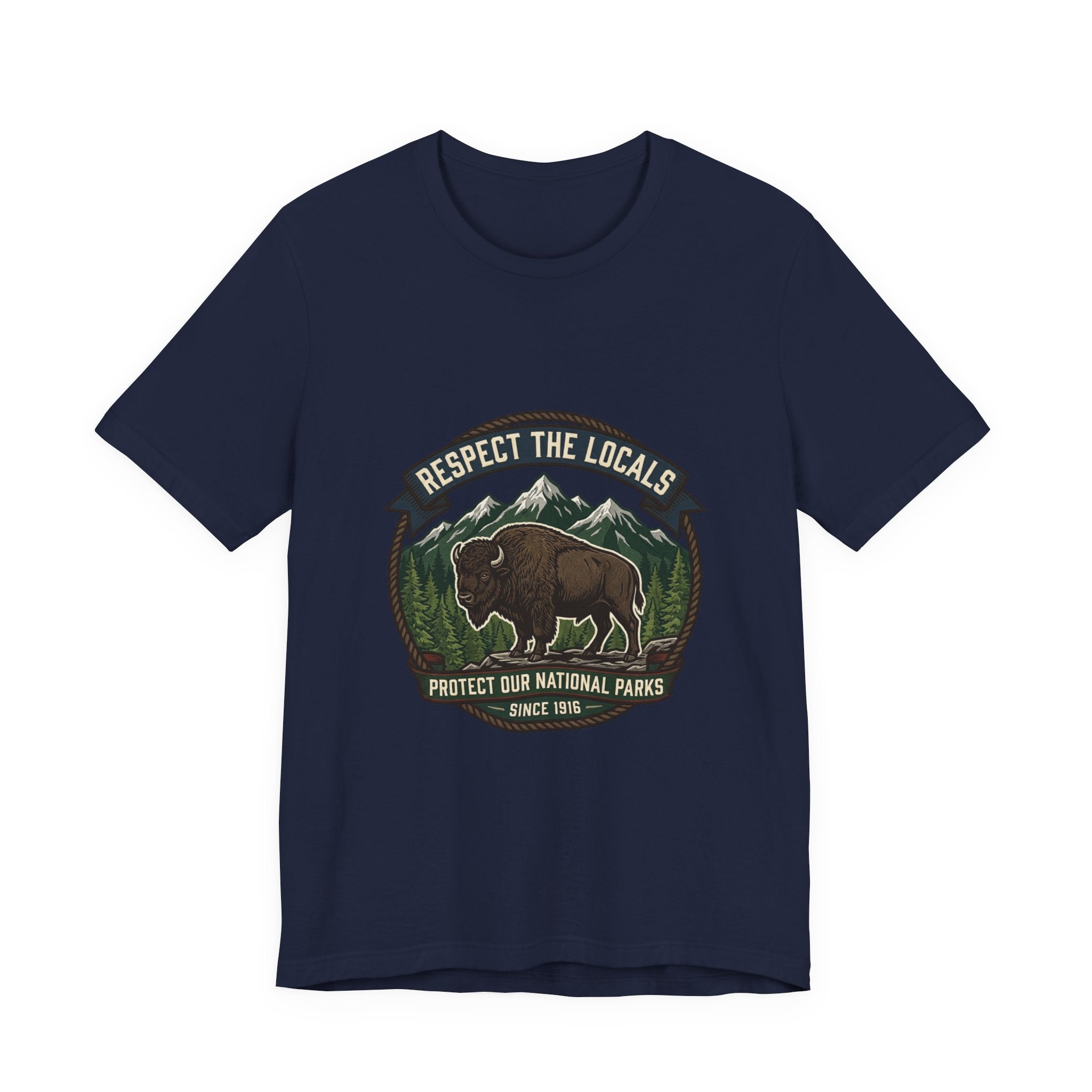Respect the Locals Buffalo Badge T-shirt