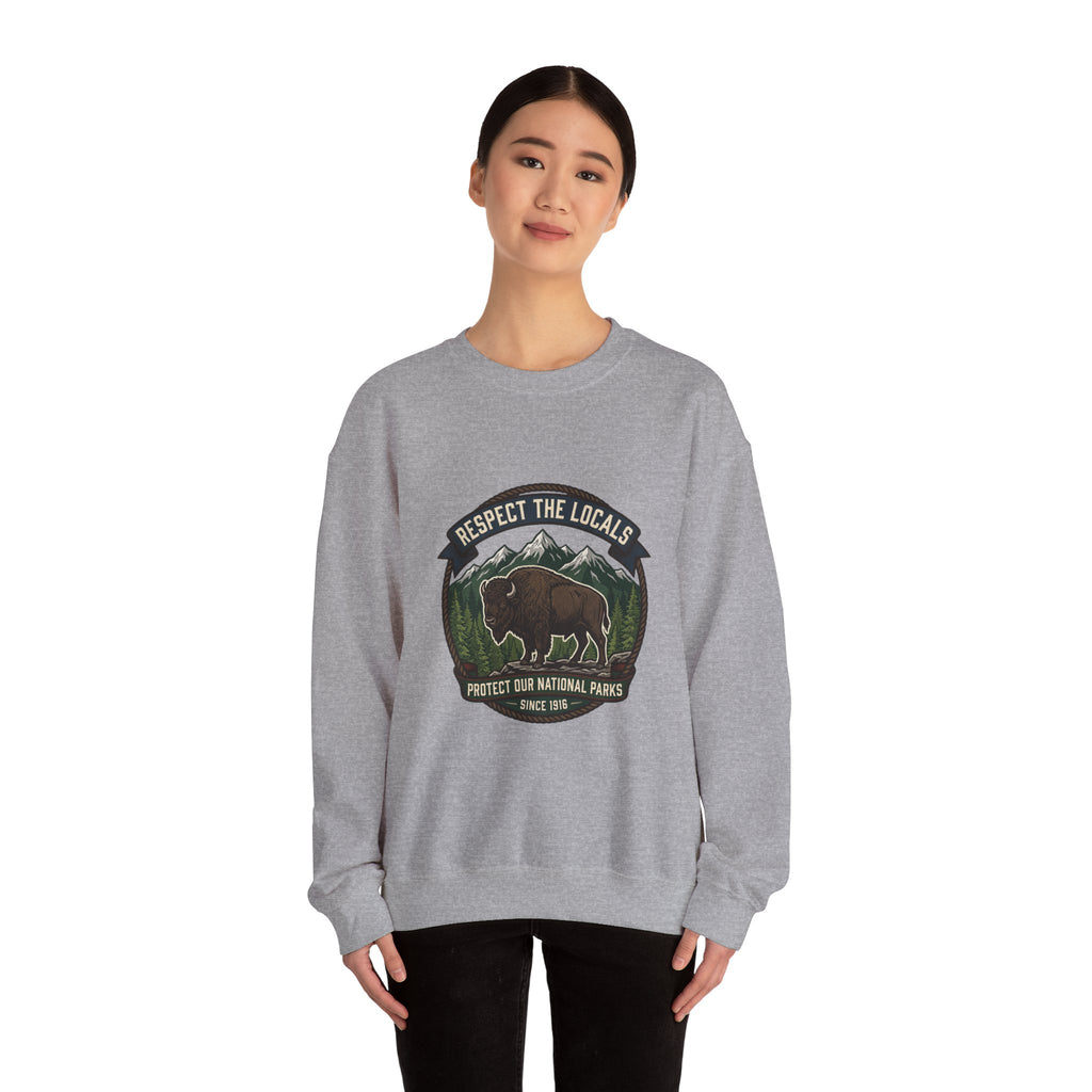Respect the Locals Buffalo Badge Sweatshirt