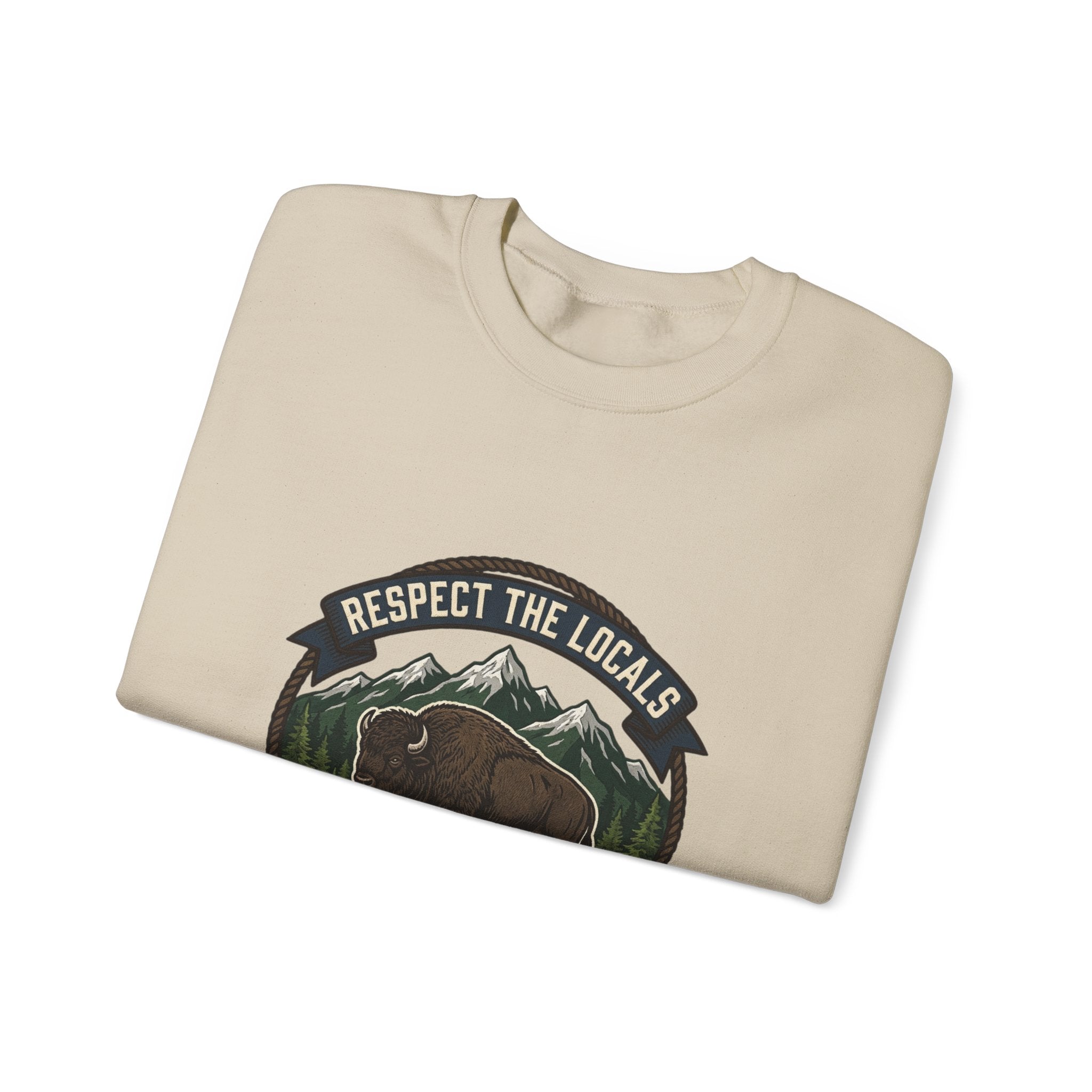 Respect the Locals Buffalo Badge Sweatshirt