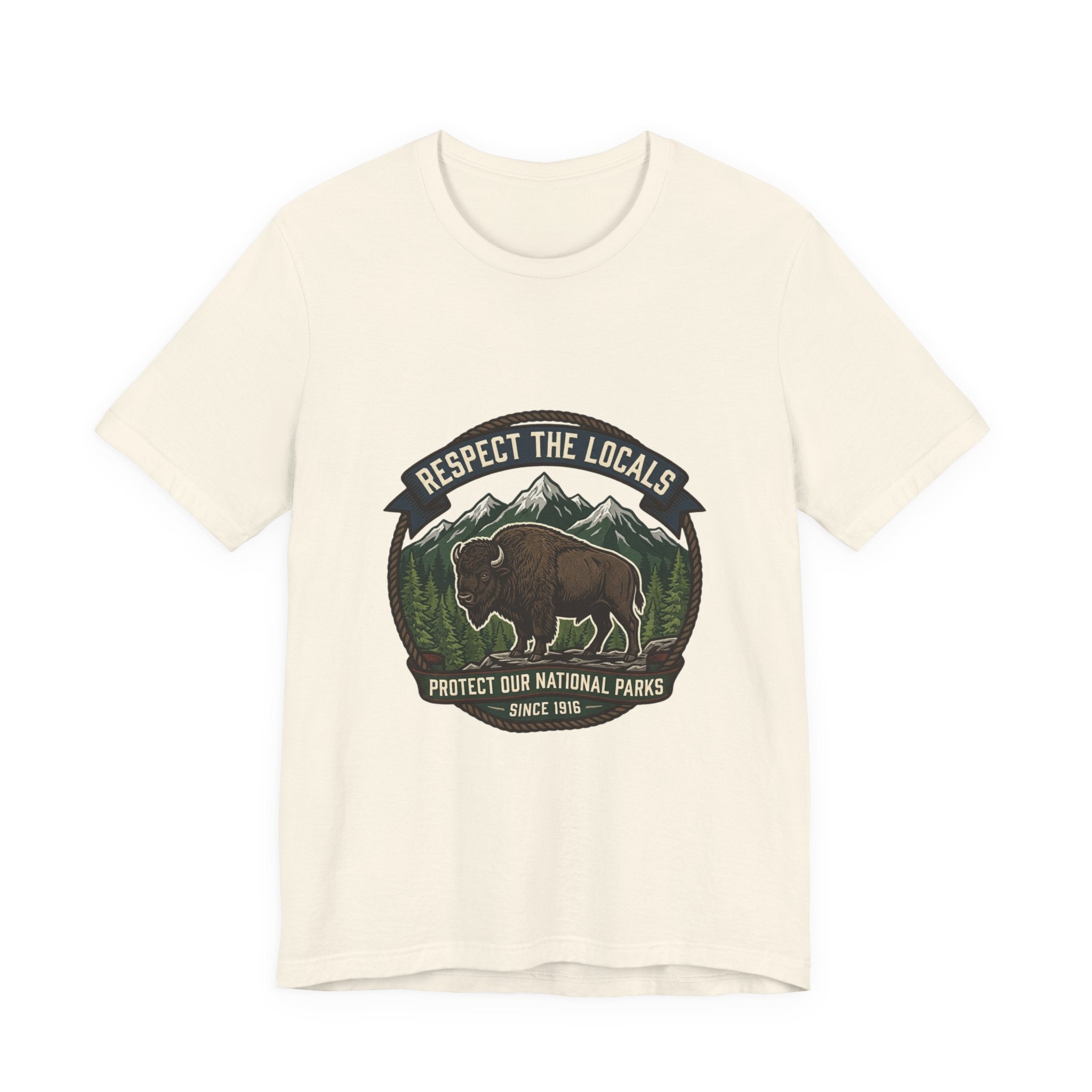 Respect the Locals Buffalo Badge T-shirt