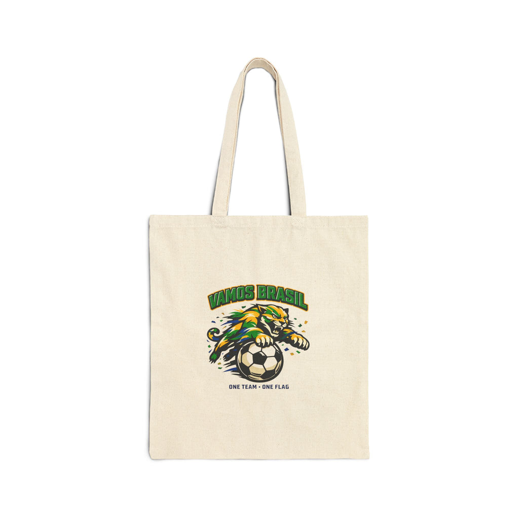 Vamos Brasil Soccer Tote Bag