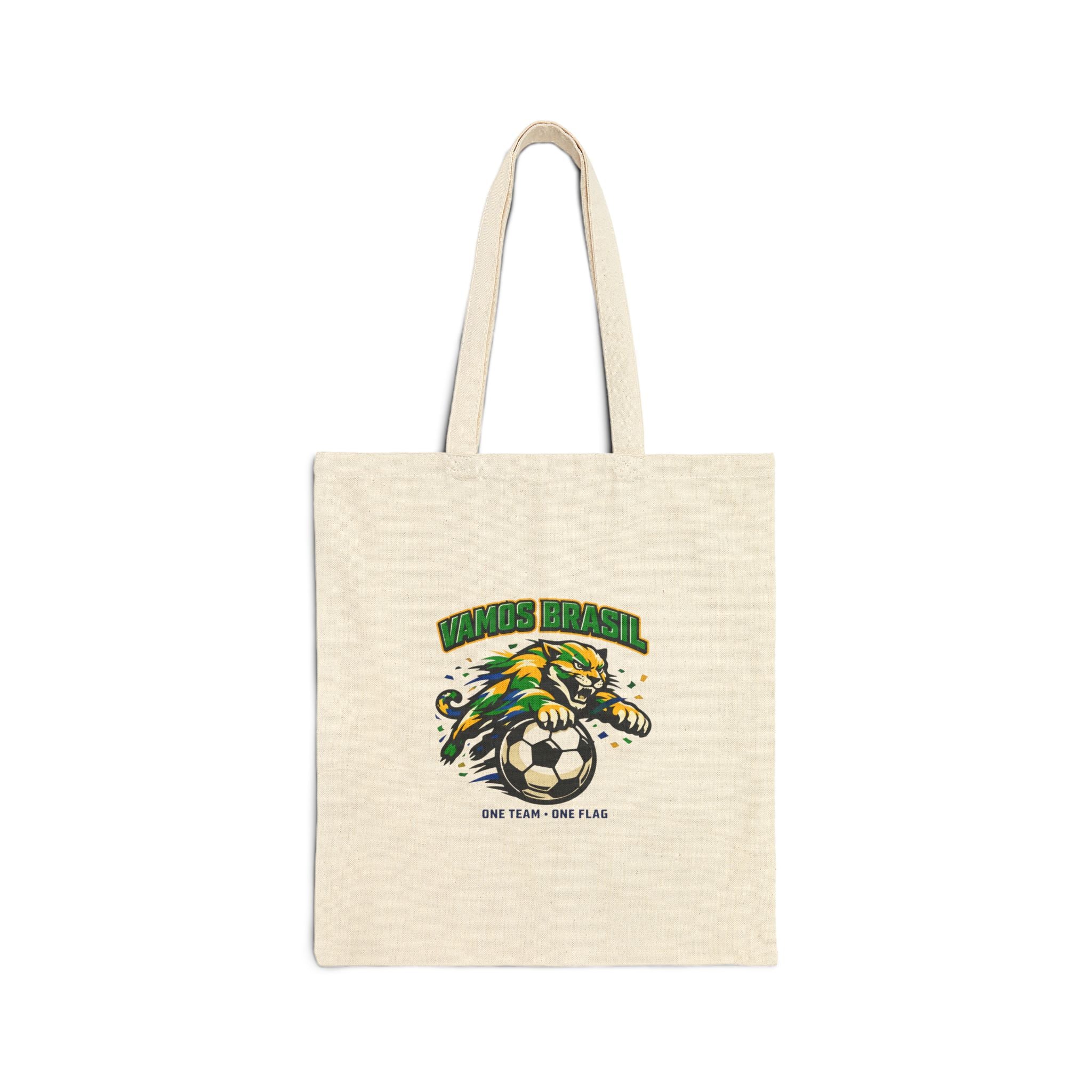 Vamos Brasil Soccer Tote Bag