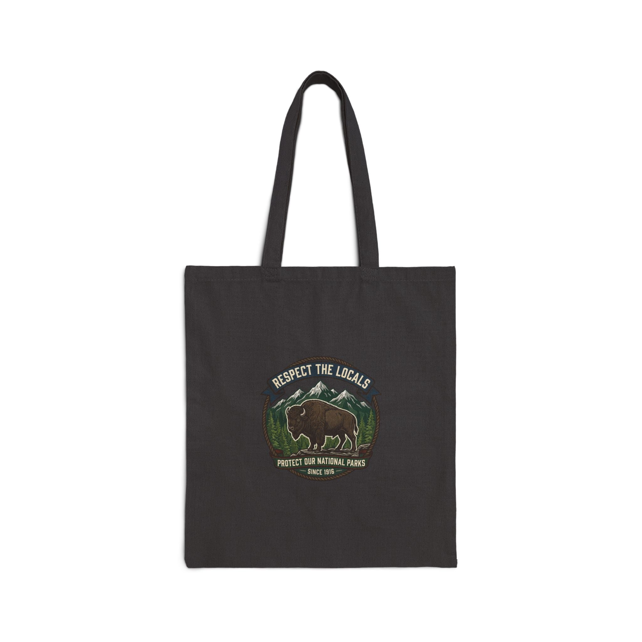 Respect the Locals Buffalo Badge Tote Bag
