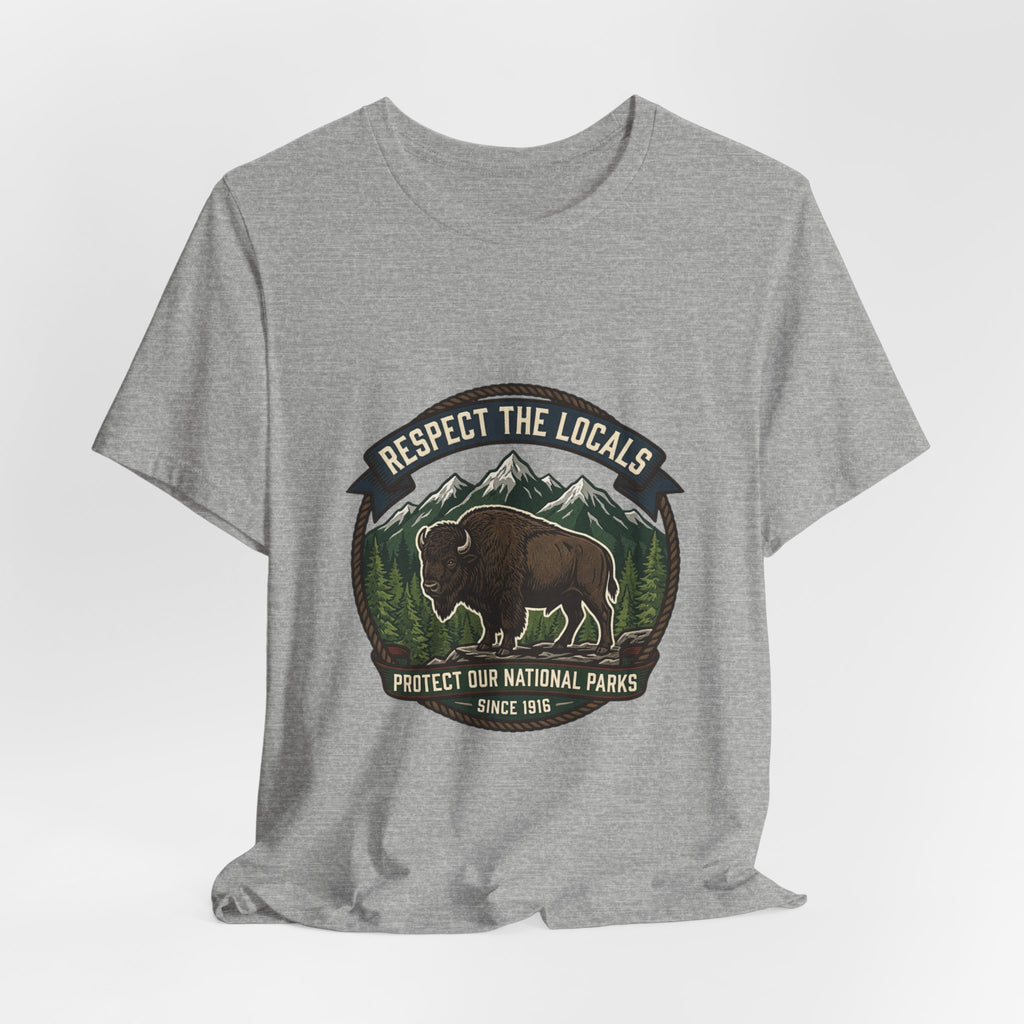 Respect the Locals Buffalo Badge T-shirt