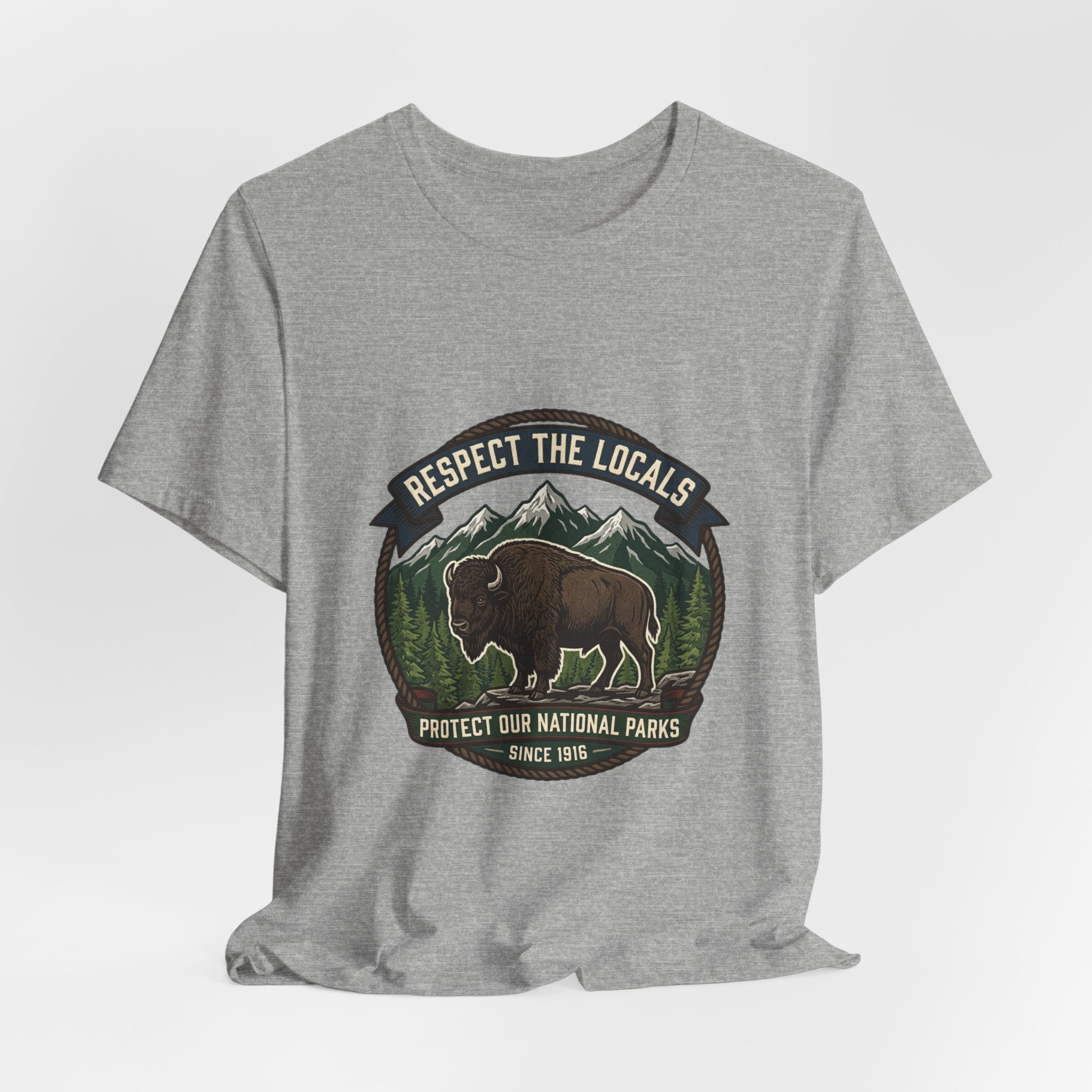 Respect the Locals Buffalo Badge T-shirt