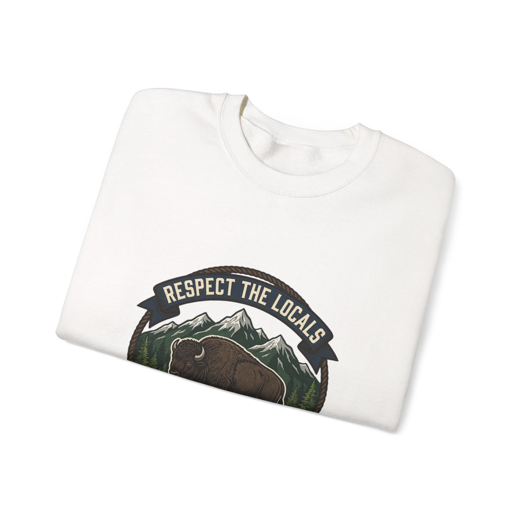 Respect the Locals Buffalo Badge Sweatshirt
