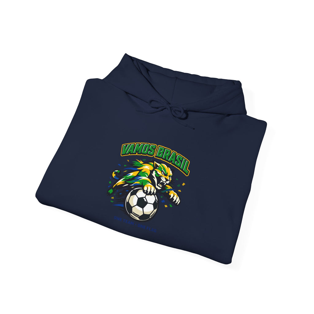 Vamos Brasil Soccer Hoodie