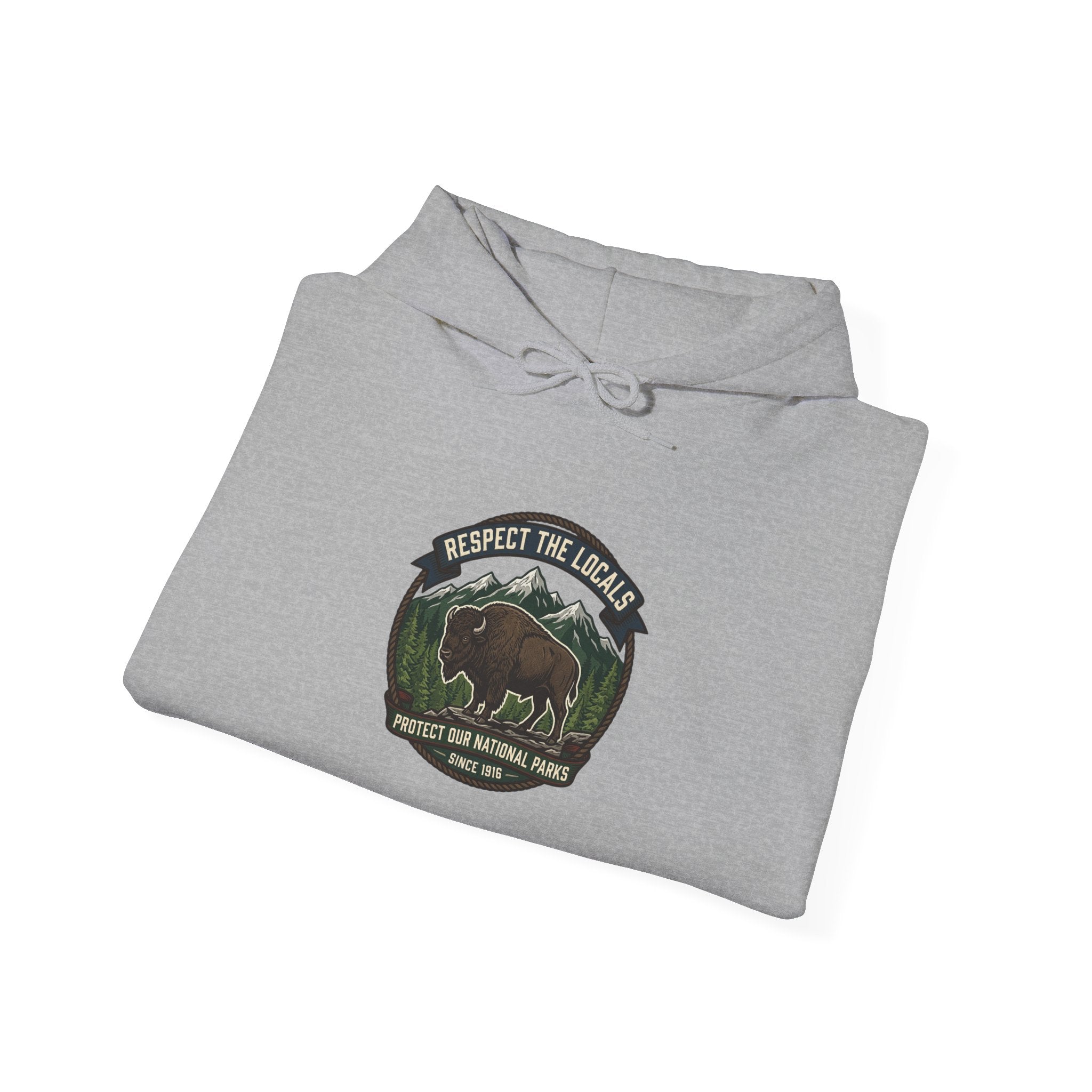 Respect the Locals Buffalo Badge Hoodie