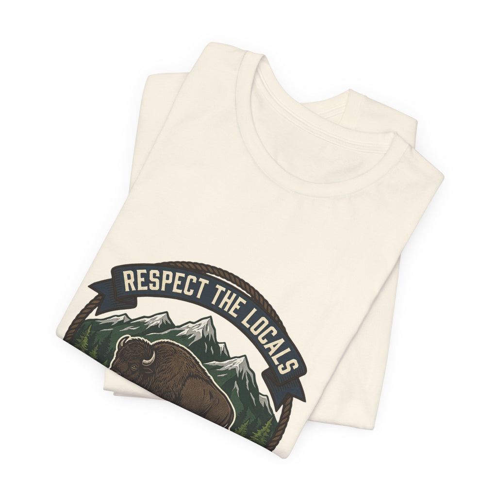 Respect the Locals Buffalo Badge T-shirt