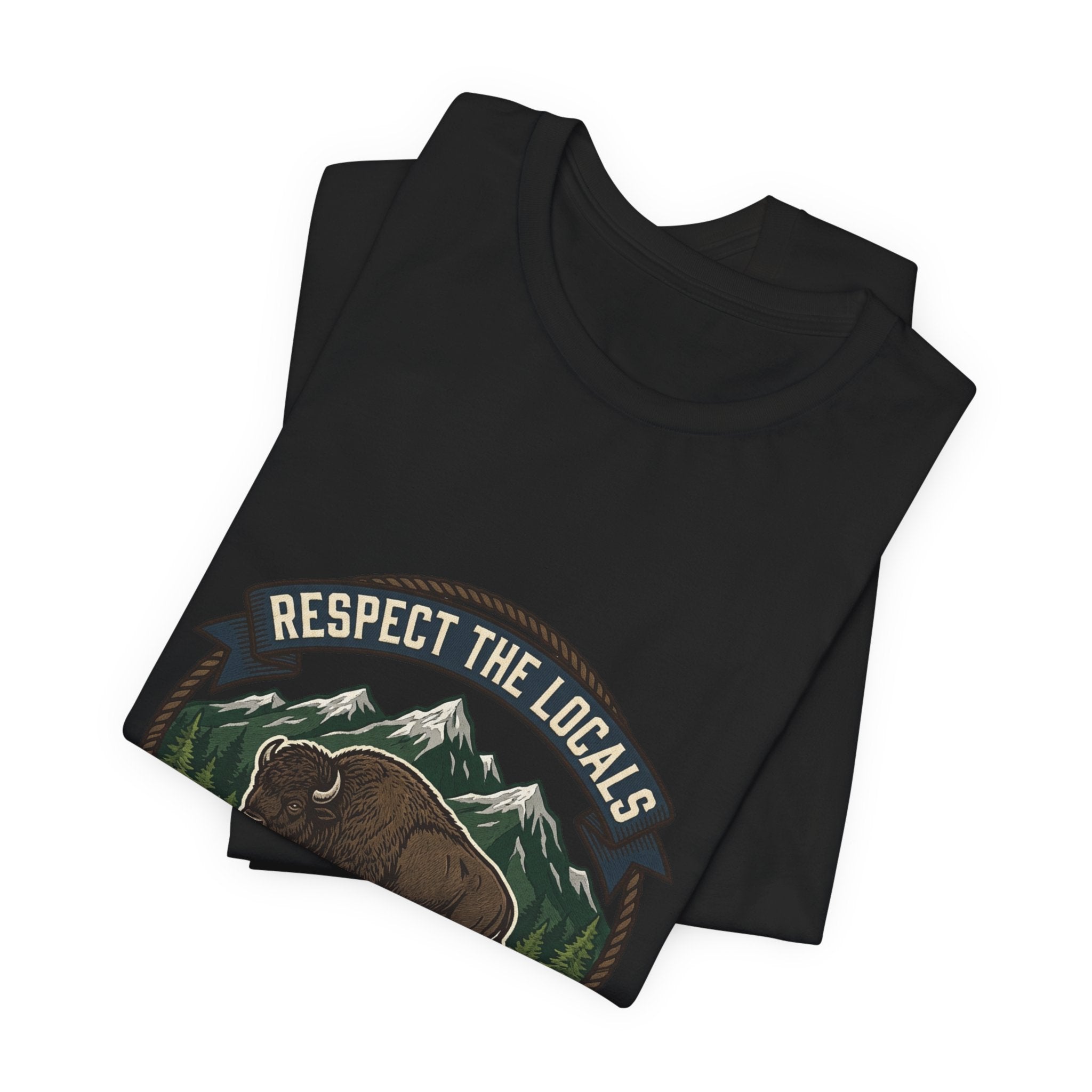 Respect the Locals Buffalo Badge T-shirt