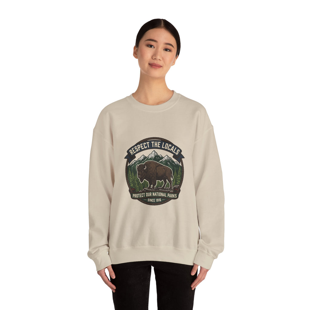 Respect the Locals Buffalo Badge Sweatshirt