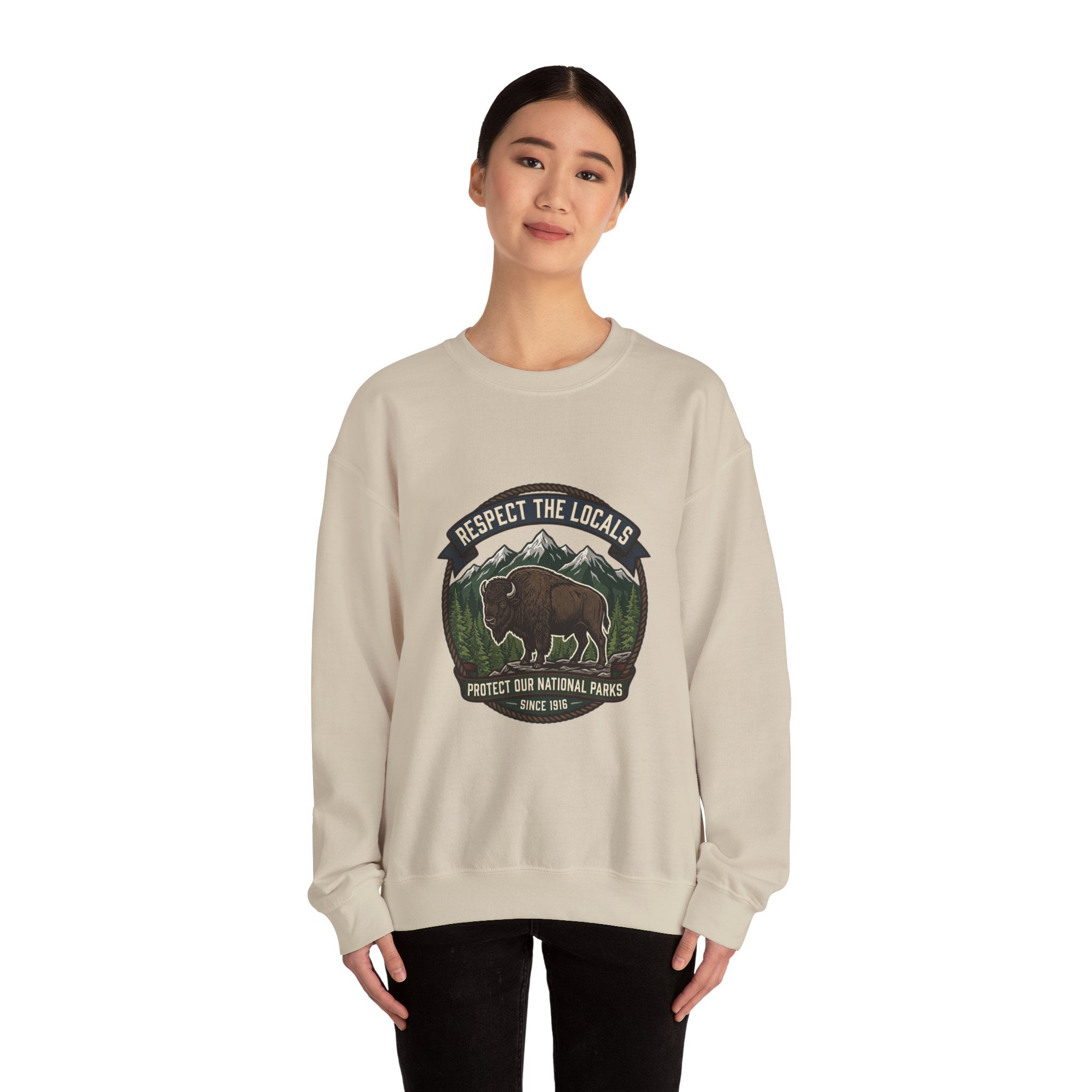 Respect the Locals Buffalo Badge Sweatshirt