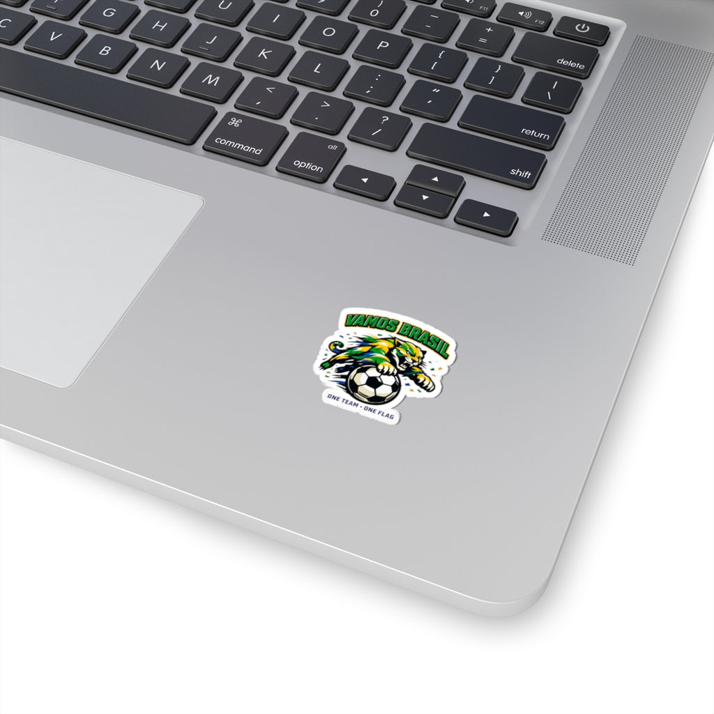 Vamos Brasil Soccer Sticker