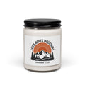 Soy Candle — “Faith Moves Mountains” Matthew 17:20 Scented Jar (9oz)
