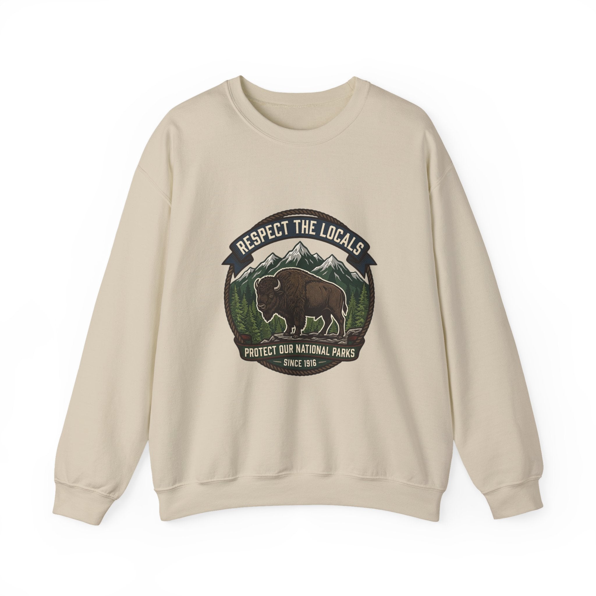 Respect the Locals Buffalo Badge Sweatshirt