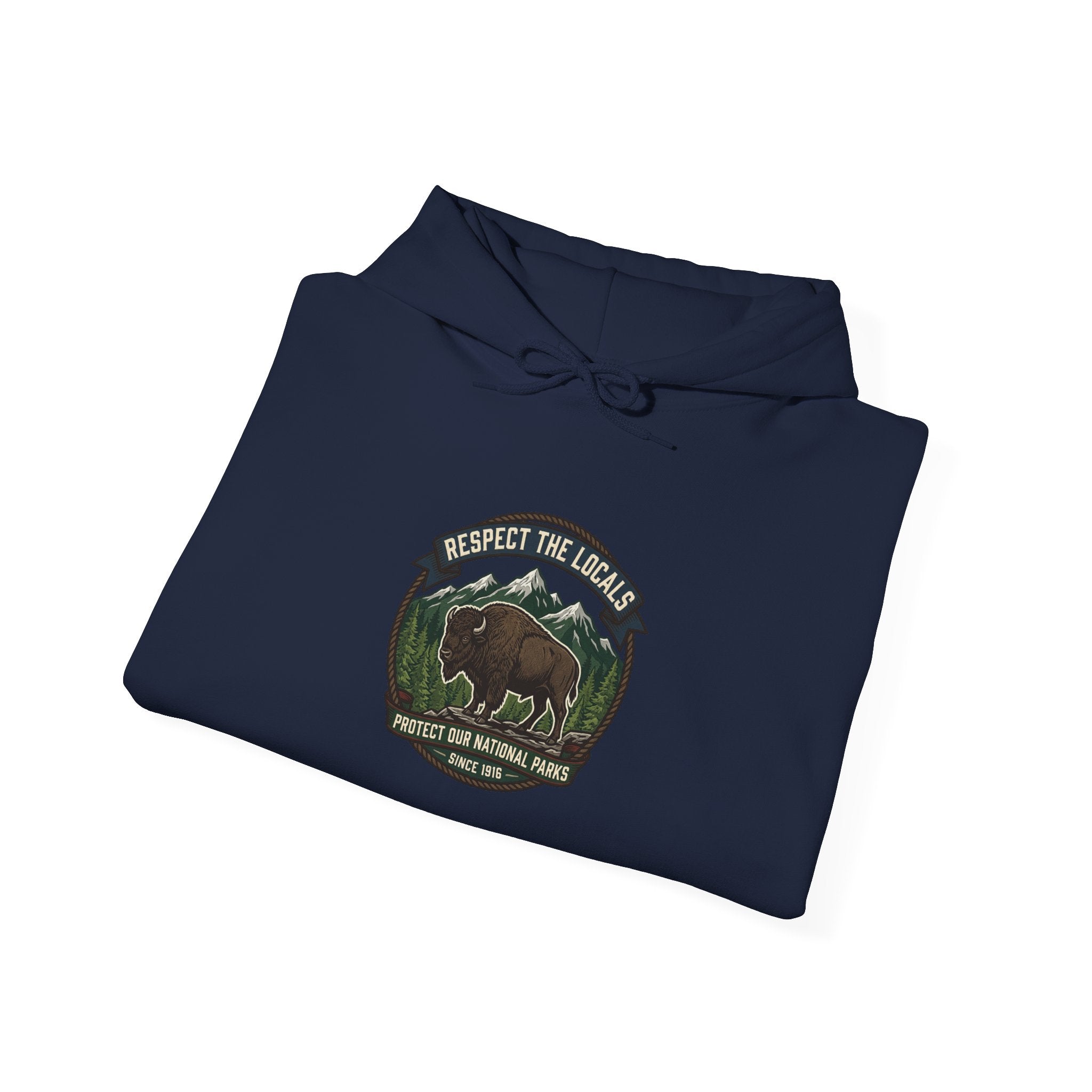 Respect the Locals Buffalo Badge Hoodie