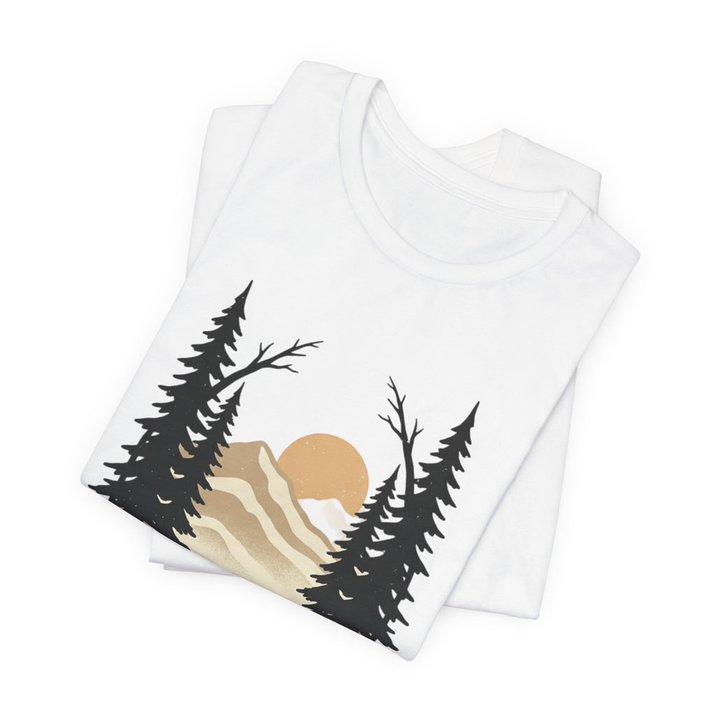 Mountain River Sunset T-Shirt
