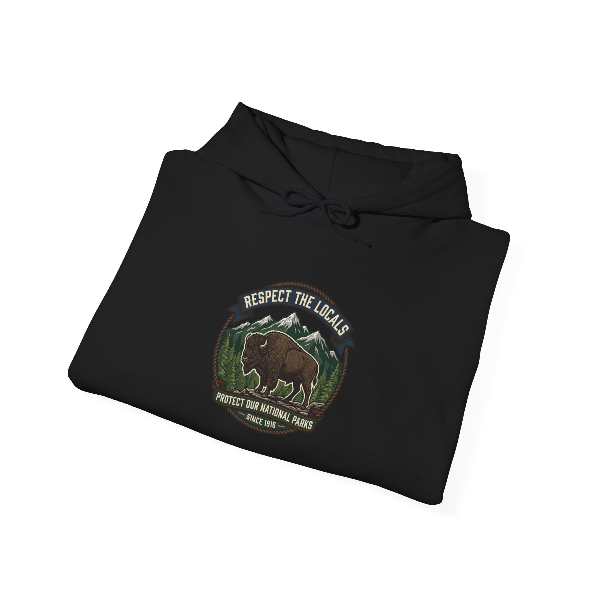 Respect the Locals Buffalo Badge Hoodie