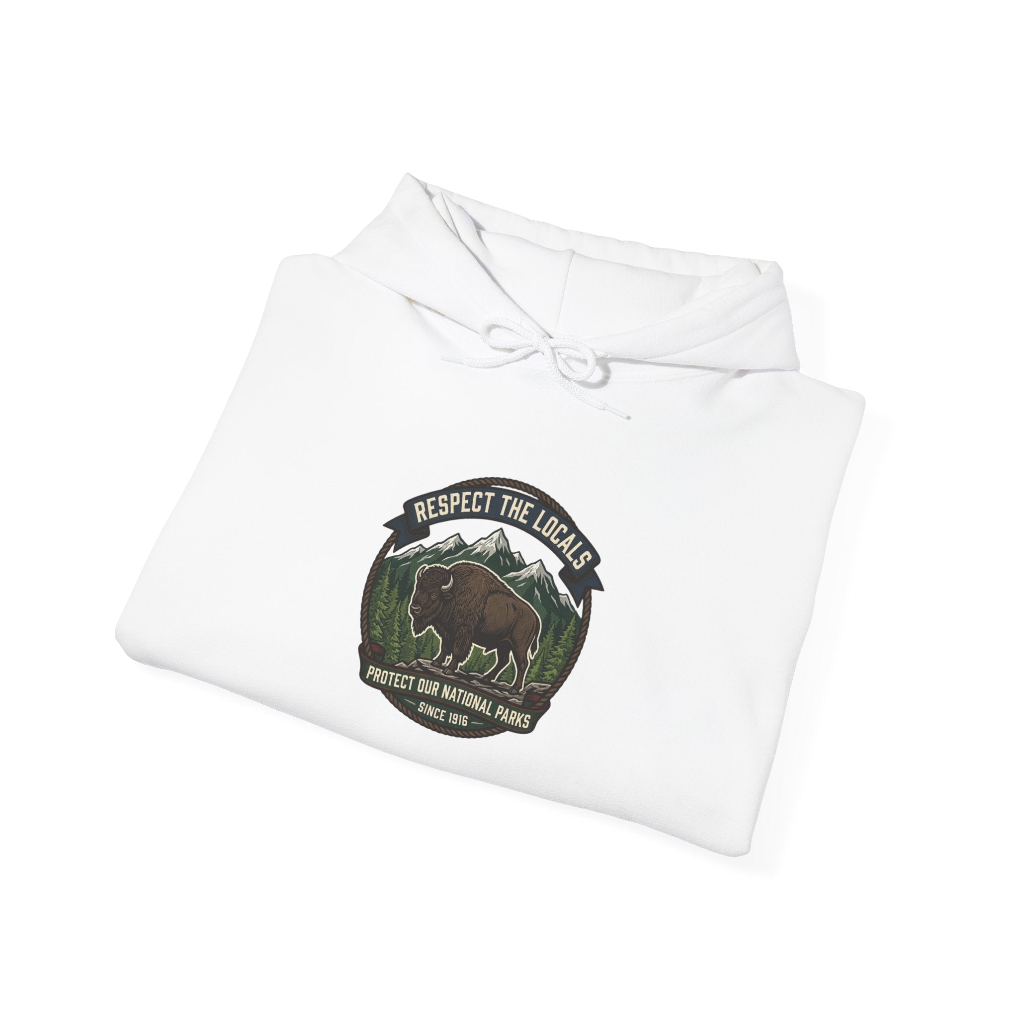 Respect the Locals Buffalo Badge Hoodie
