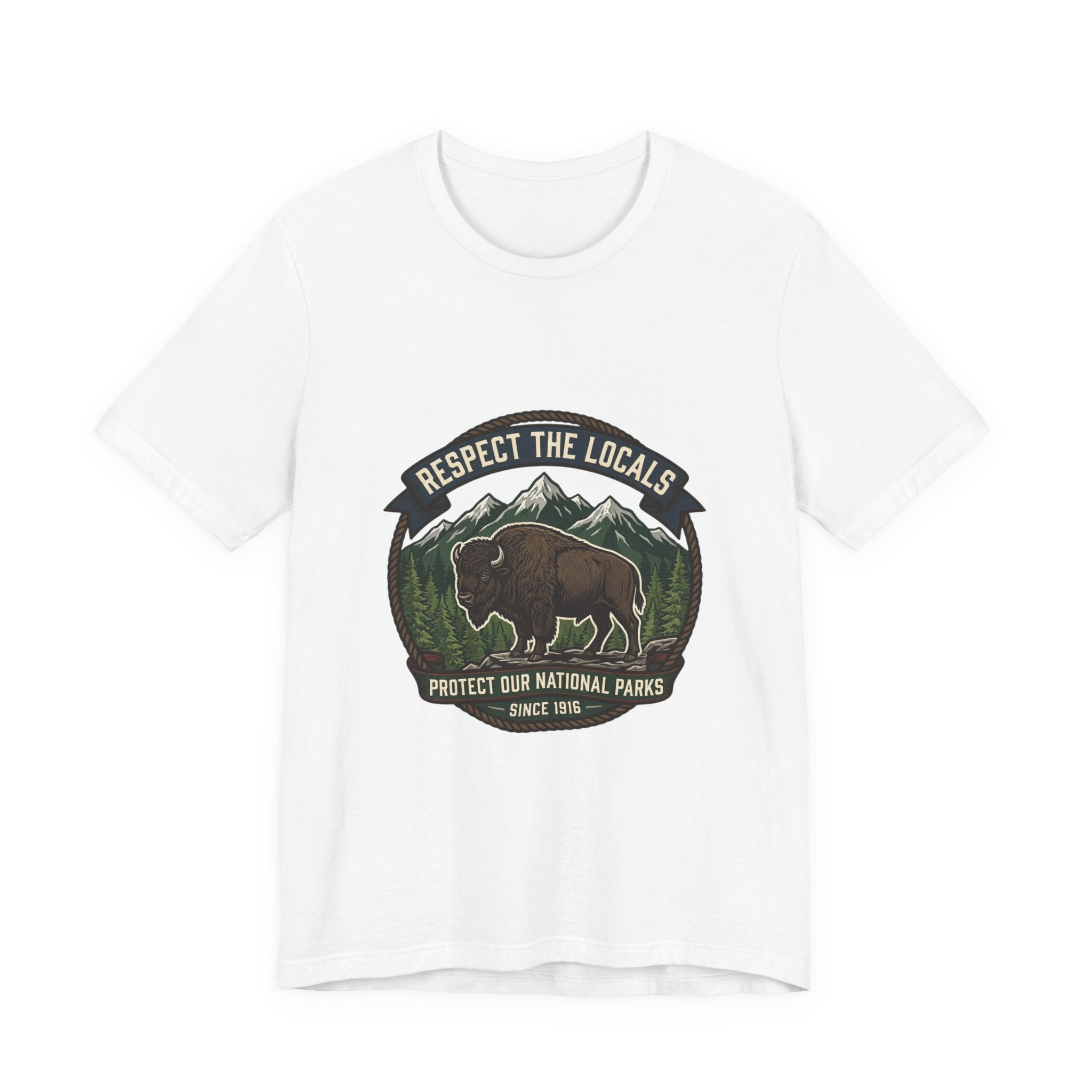 Respect the Locals Buffalo Badge T-shirt