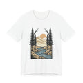 Mountain River Sunset T-Shirt