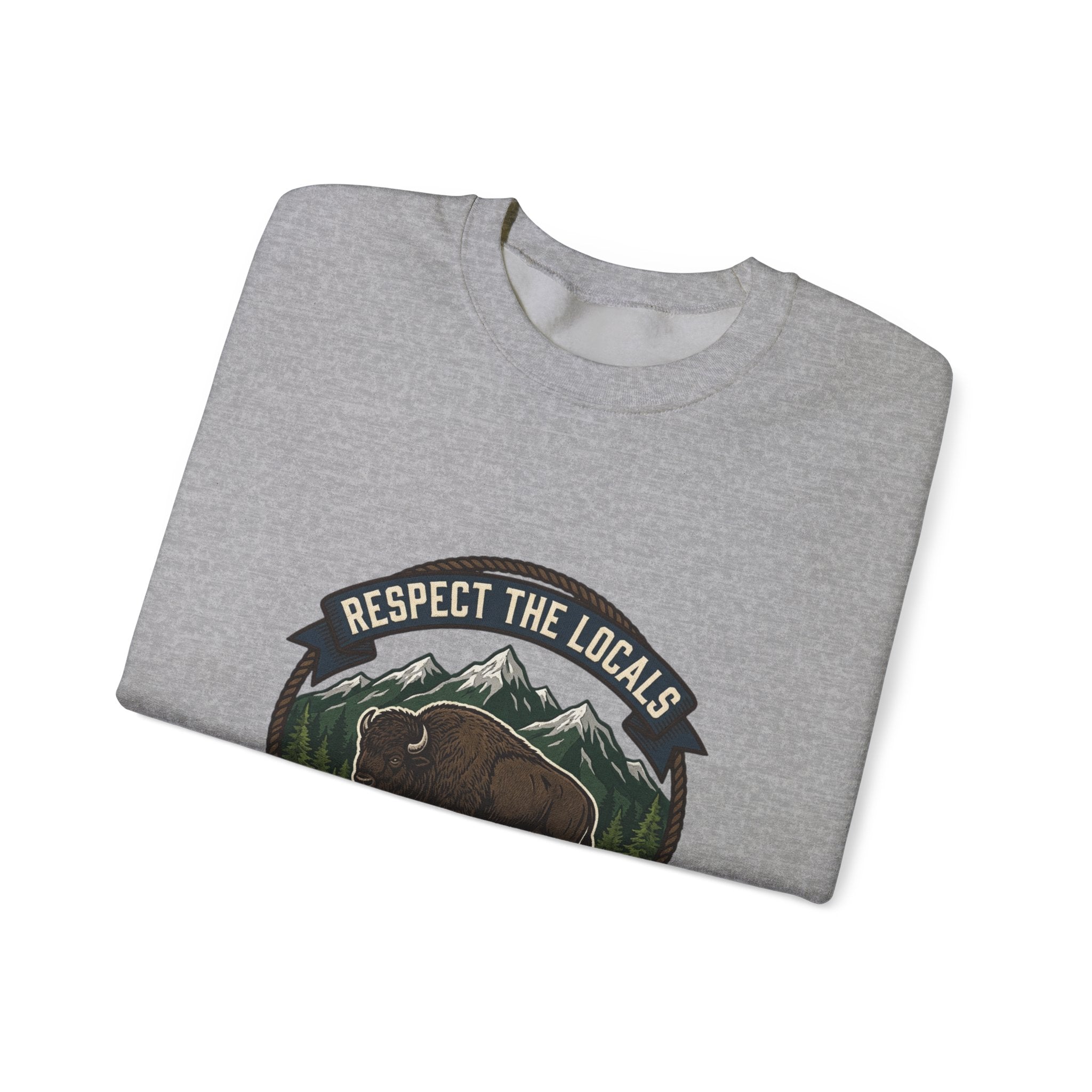 Respect the Locals Buffalo Badge Sweatshirt