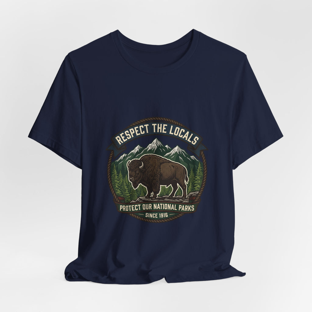 Respect the Locals Buffalo Badge T-shirt
