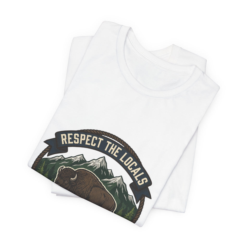 Respect the Locals Buffalo Badge T-shirt