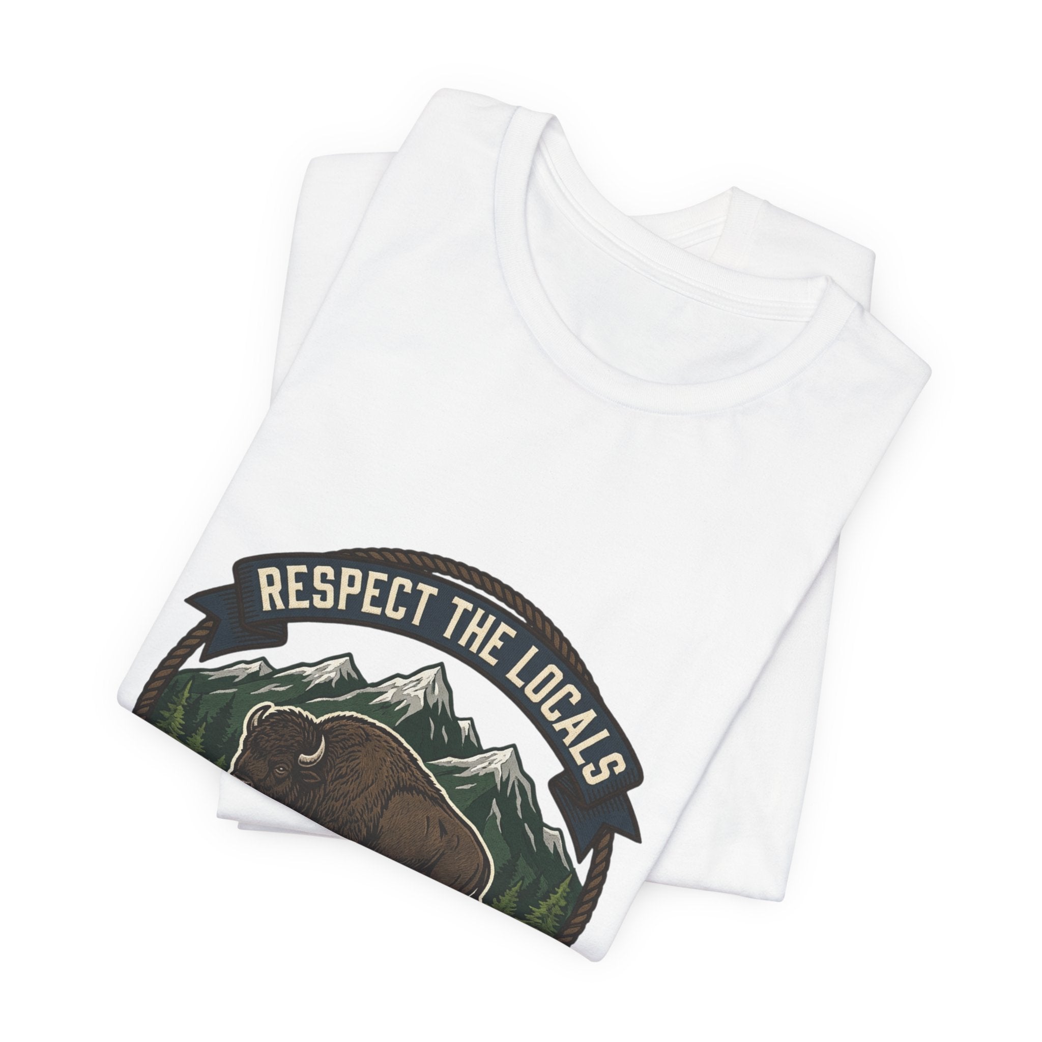 Respect the Locals Buffalo Badge T-shirt