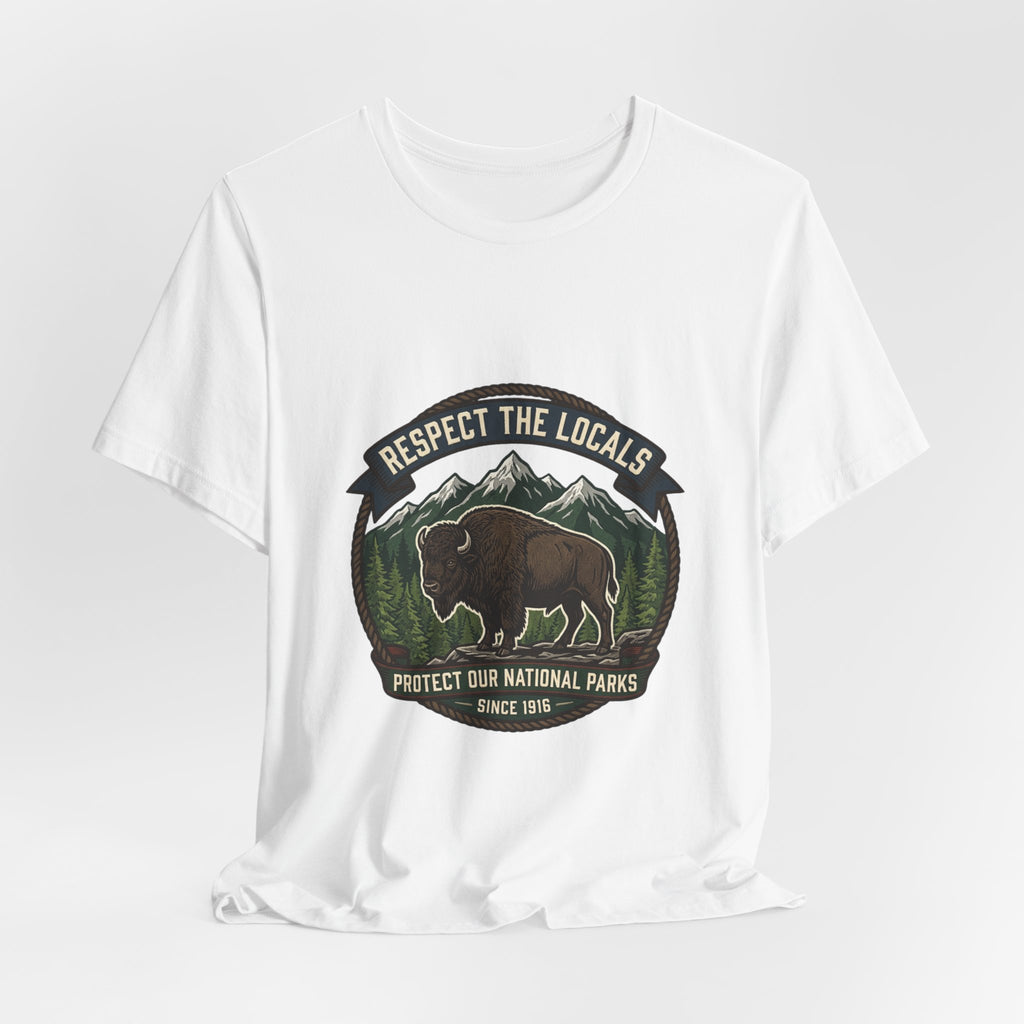 Respect the Locals Buffalo Badge T-shirt