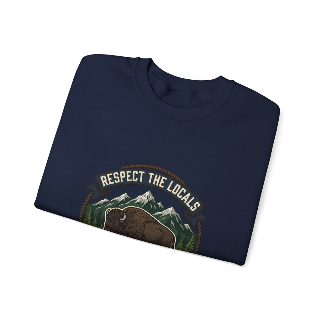 Respect the Locals Buffalo Badge Sweatshirt